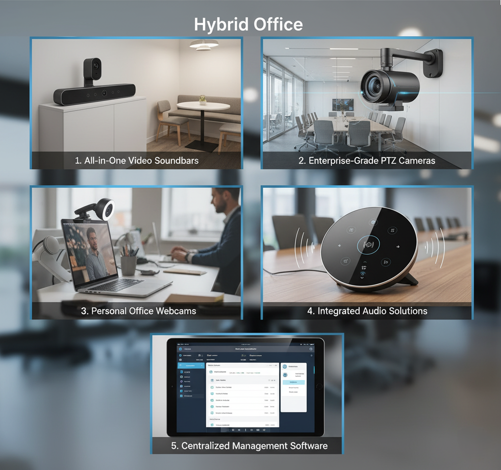 Insightful Aver Camera navigating the hybrid office 5 essential tech upgrades for seamless collaboration